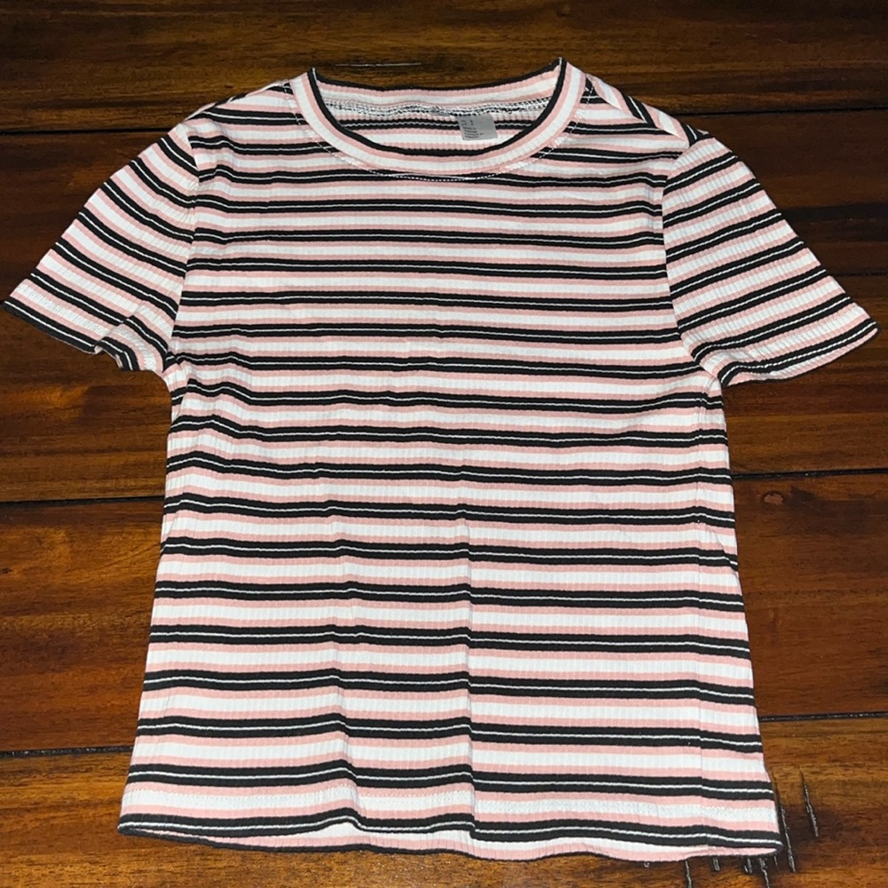 shein striped top